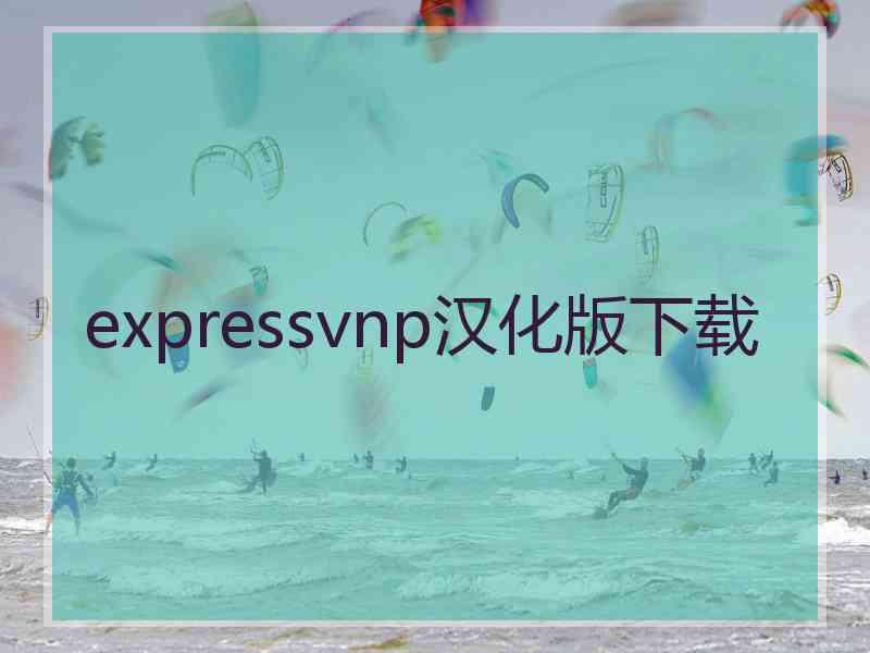 expressvnp汉化版下载