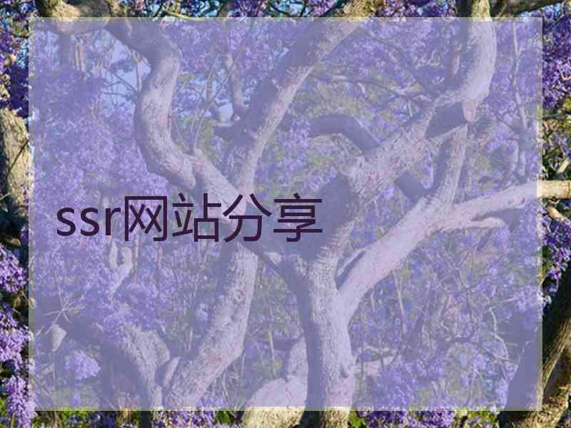 ssr网站分享