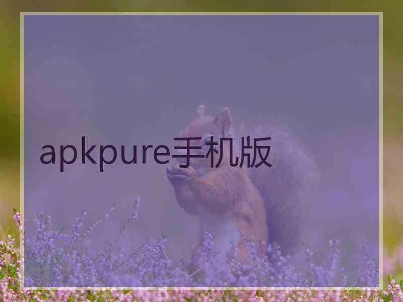 apkpure手机版