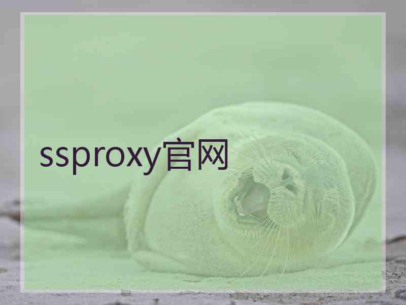 ssproxy官网