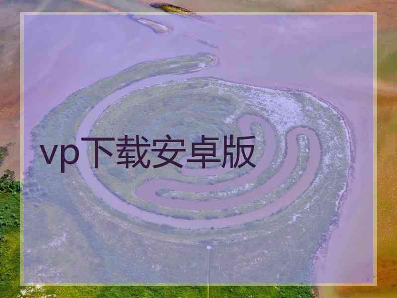 vp下载安卓版